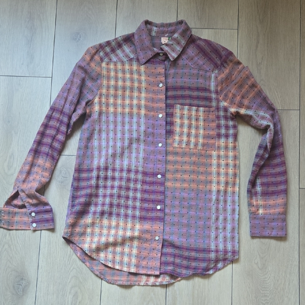 Farm Rio Button Down Shirt Sz S
